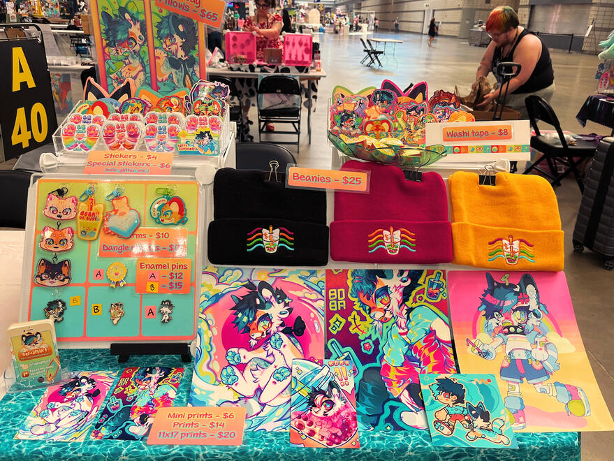 Anthrocon Artist Alley 2024