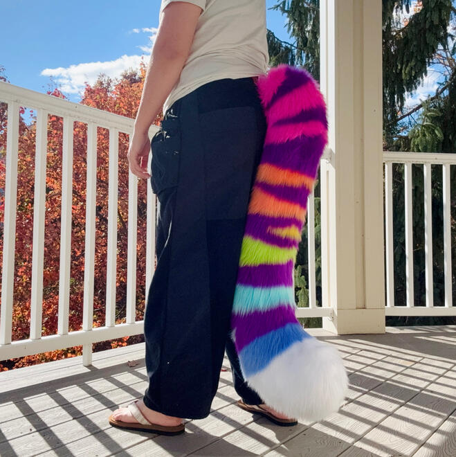 Lisa Frank Tiger Tail 2
