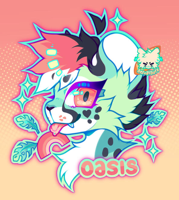 Badge Art Fight Piece